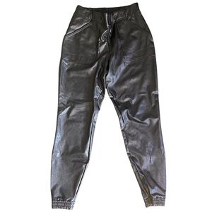 Spanx Faux Leather Joggers